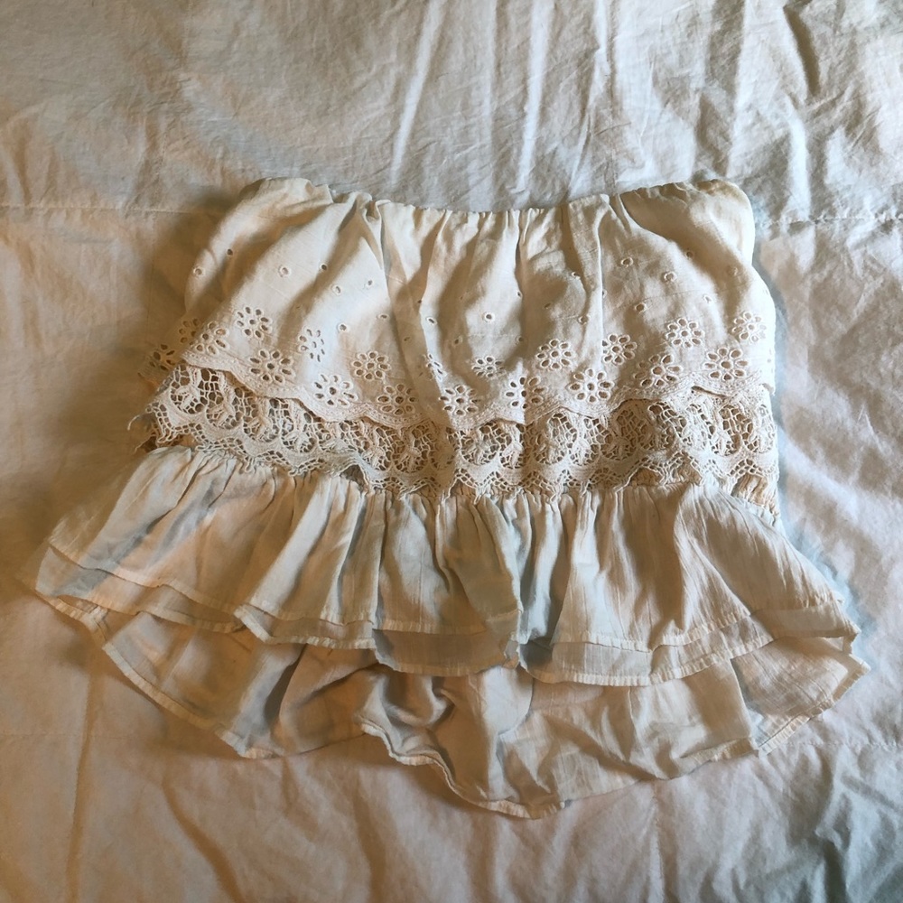 American Eagle Strapless Blouse